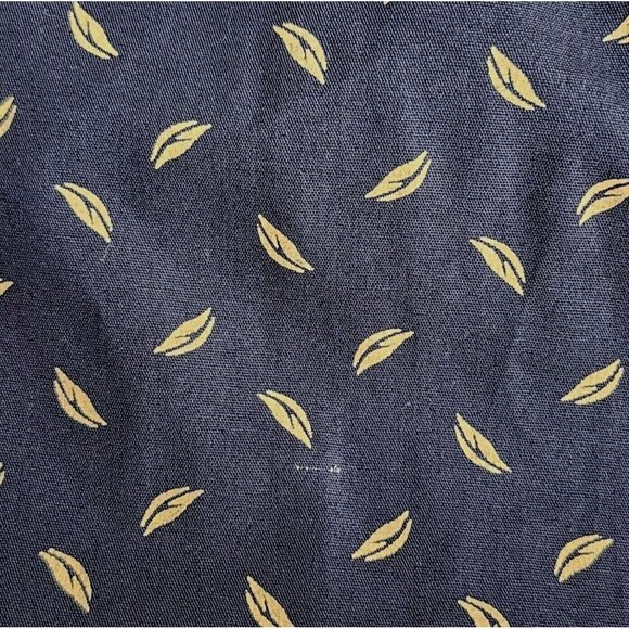 A FRAME by Stitch Fix Stockholm Stretch Poplin Button Up Shirt Navy Mens XL Tall - Picture 9 of 11